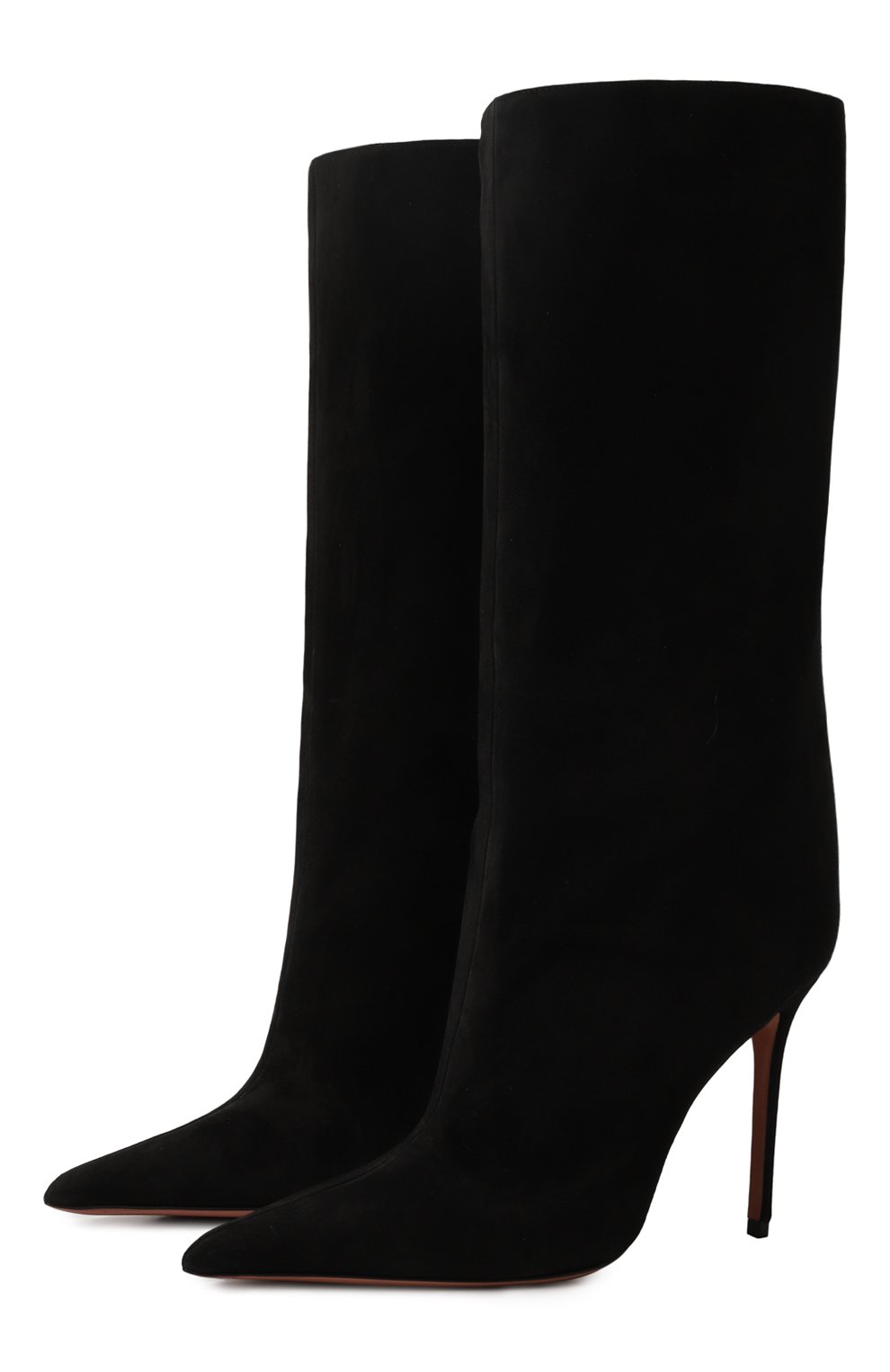 Замшевые сапоги fiona 100 AMINA MUADDI, арт. FI0NA B00T 95/SUEDE, фото 1