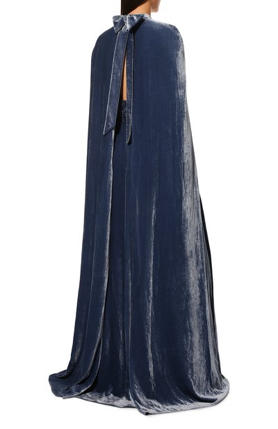 Платье из вискозы и шелка ZUHAIR MURAD, арт. DRP19345/VESB002, фото 4