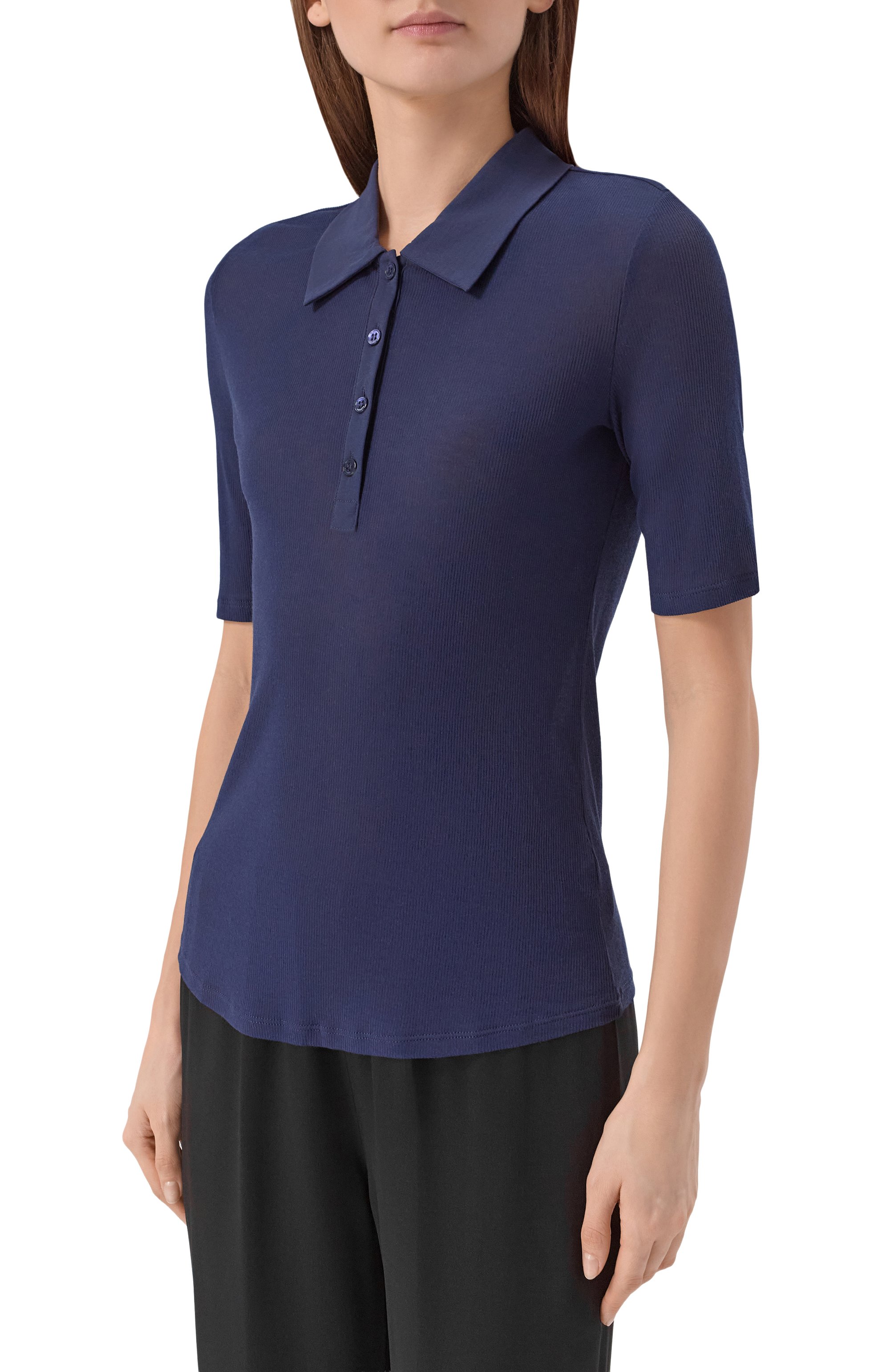 Хлопковое поло 12 STOREEZ, арт. 136678, фото 3