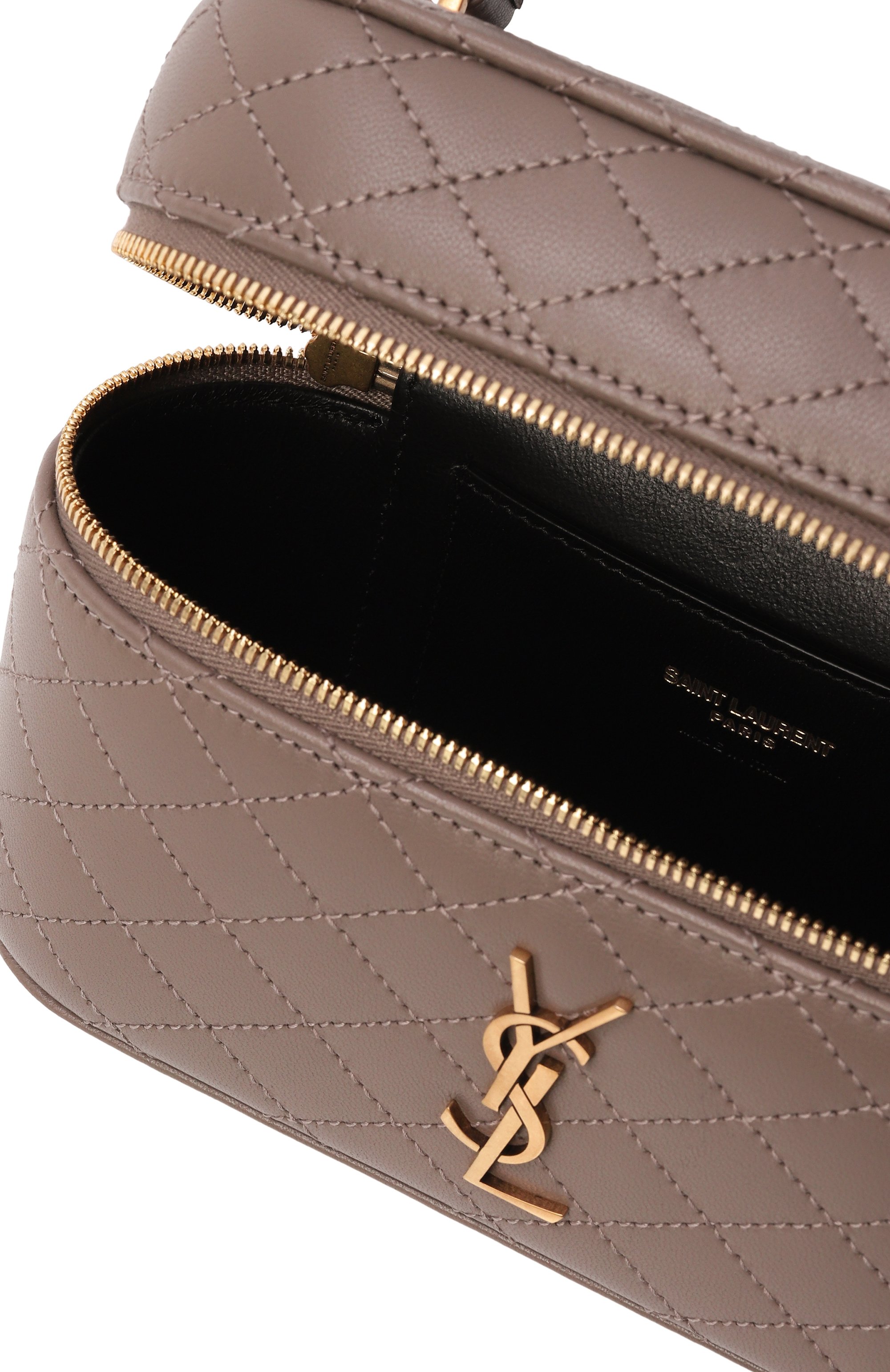 Сумка gaby SAINT LAURENT светло-коричневого цвета по цене 285000 руб., арт. 766731/1EL07_001, фото 5 Сумка gaby SAINT LAURENT, арт. 766731/1EL07_001, фото 5