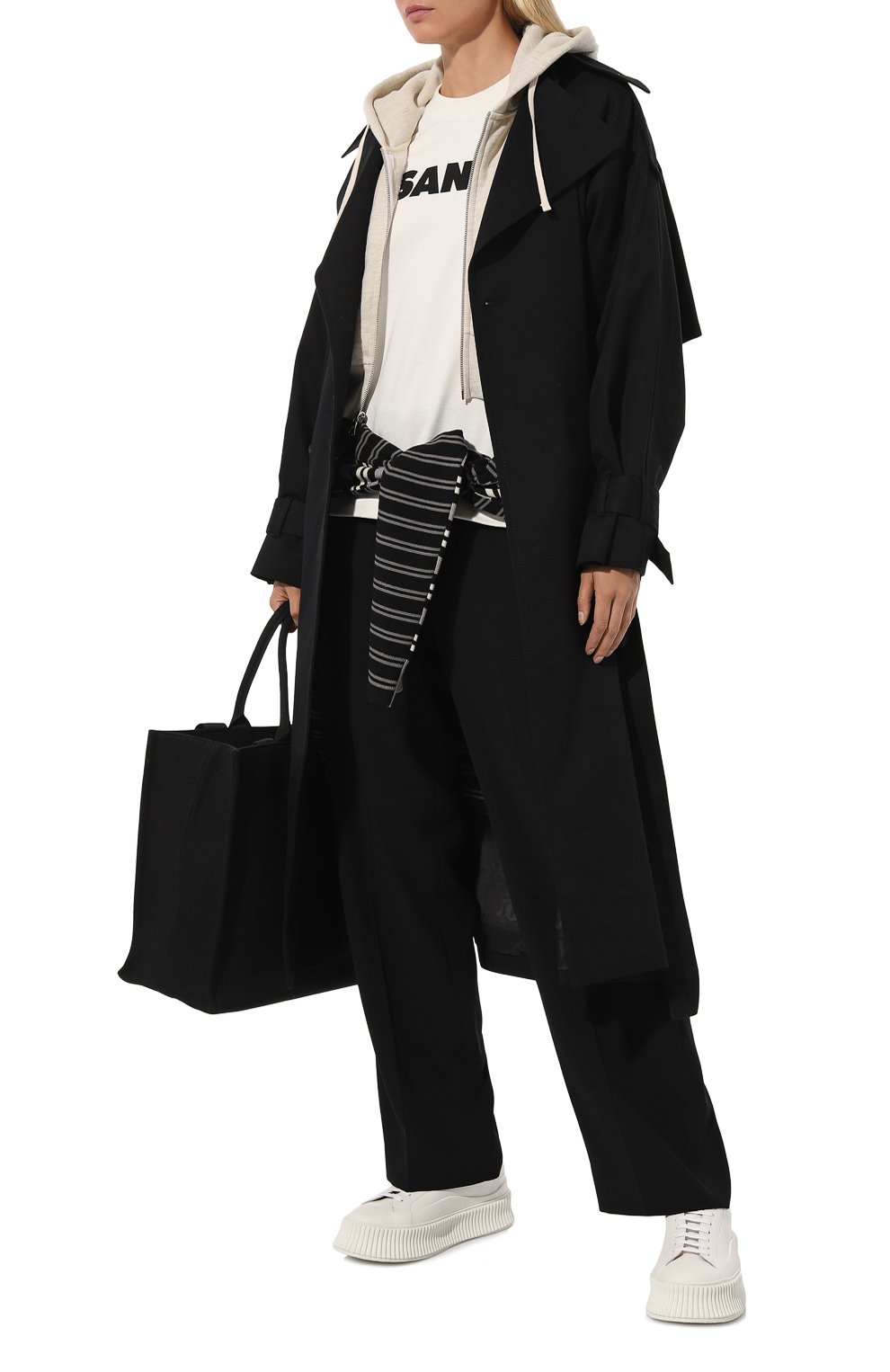 Хлопковая футболка JIL SANDER, арт. J02GC0001/J45047, фото 2