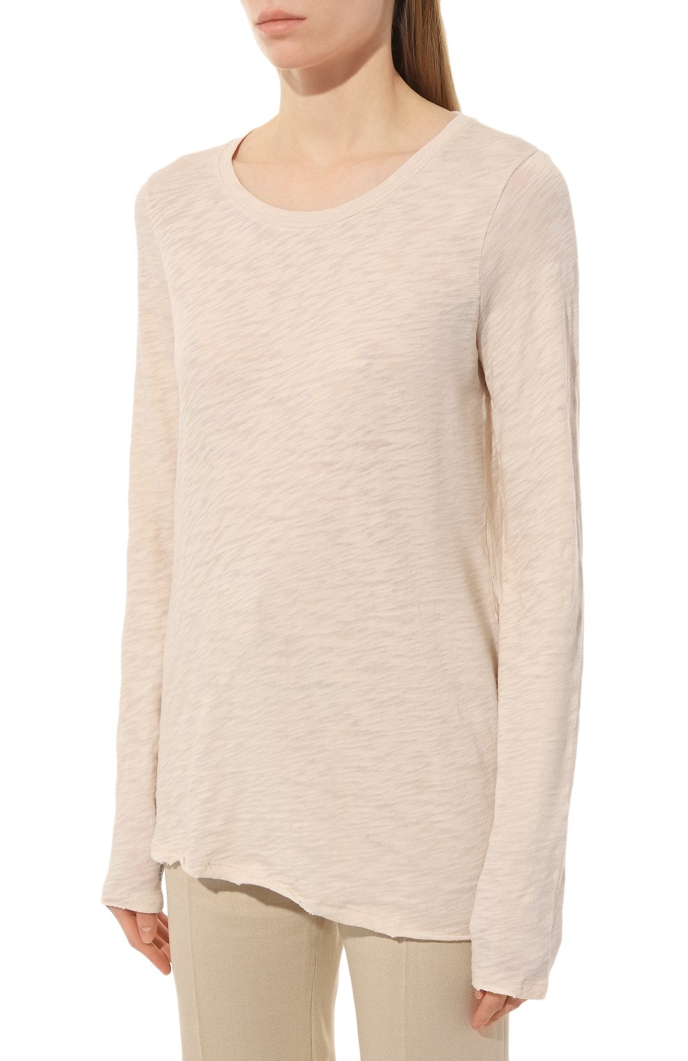 Хлопковый лонгслив ATM ANTHONY THOMAS MELILLO, арт. AW1047-FK, фото 3