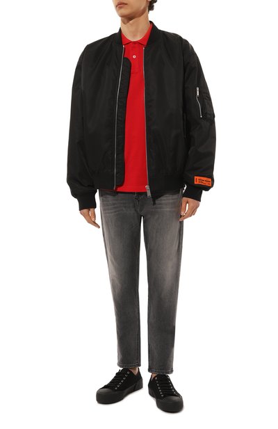 Хлопковое поло DIESEL, арт. A04087/0JMAD, фото 2