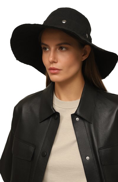 Шляпа из хлопка и льна ISABEL BENENATO, арт. DA11S23, фото 2