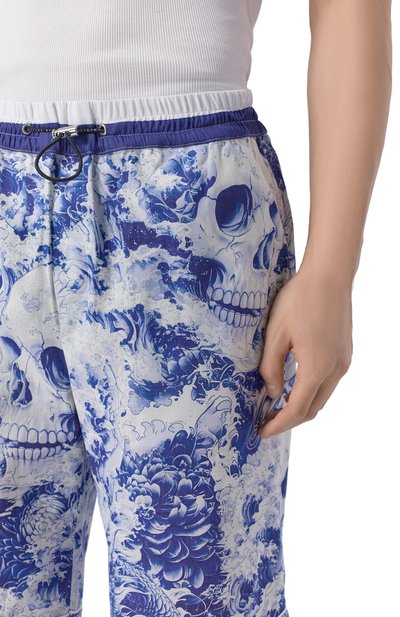 Шорты изо льна и хлопка PHILIPP PLEIN, арт. SAFC MRT1641 PTE003N, фото 5