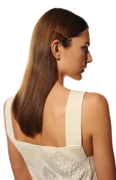 Заколка для волос ALEXANDRE DE PARIS оранжевого цвета по цене 9580 руб., арт. ATB-252-51 E, фото 2 Заколка для волос ALEXANDRE DE PARIS, арт. ATB-252-51 E, фото 2