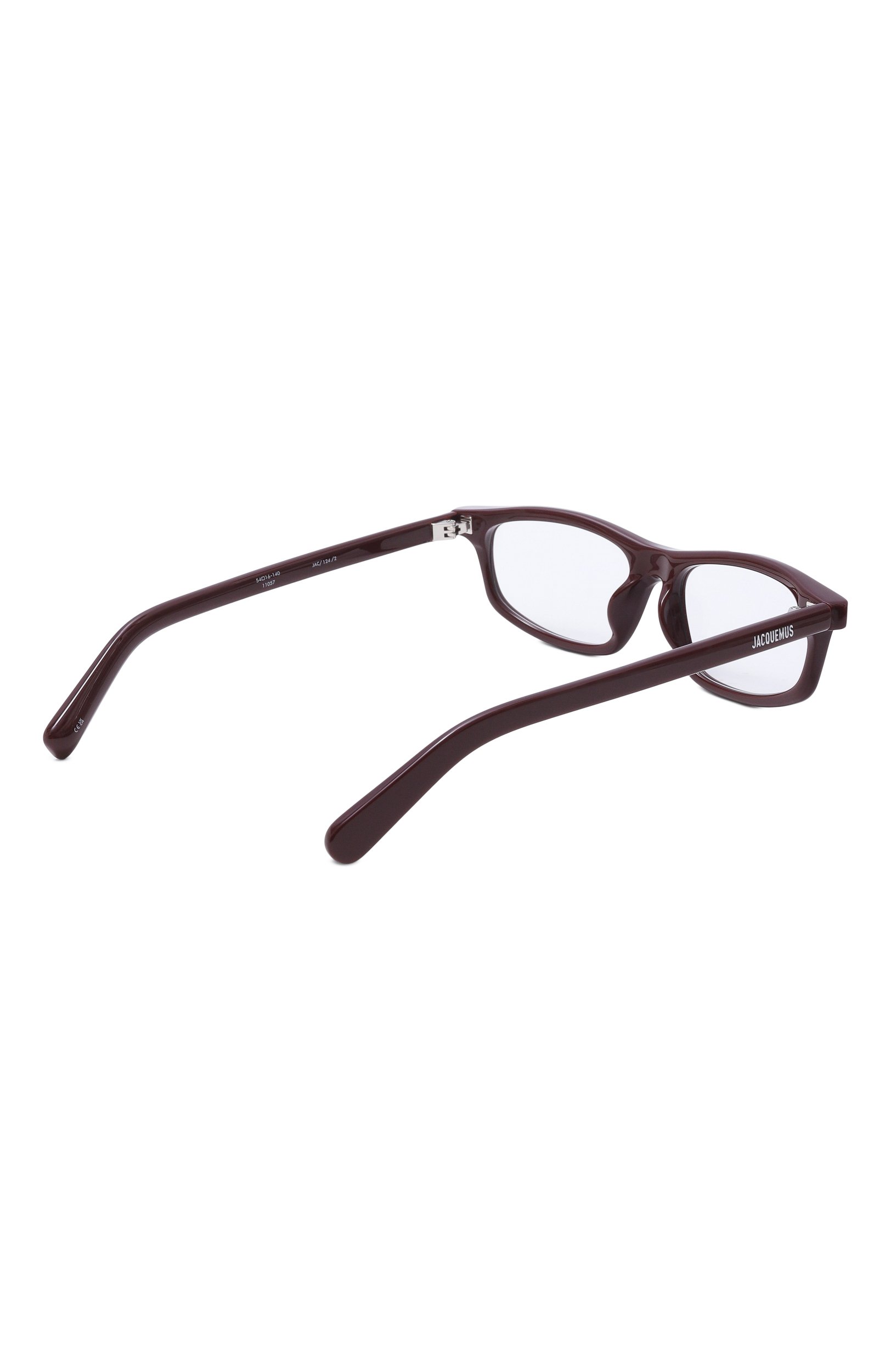 Оправа JACQUEMUS бордового цвета по цене 26600 руб., арт. JAC124 C20PT, фото 4 Оправа JACQUEMUS, арт. JAC124 C20PT, фото 4