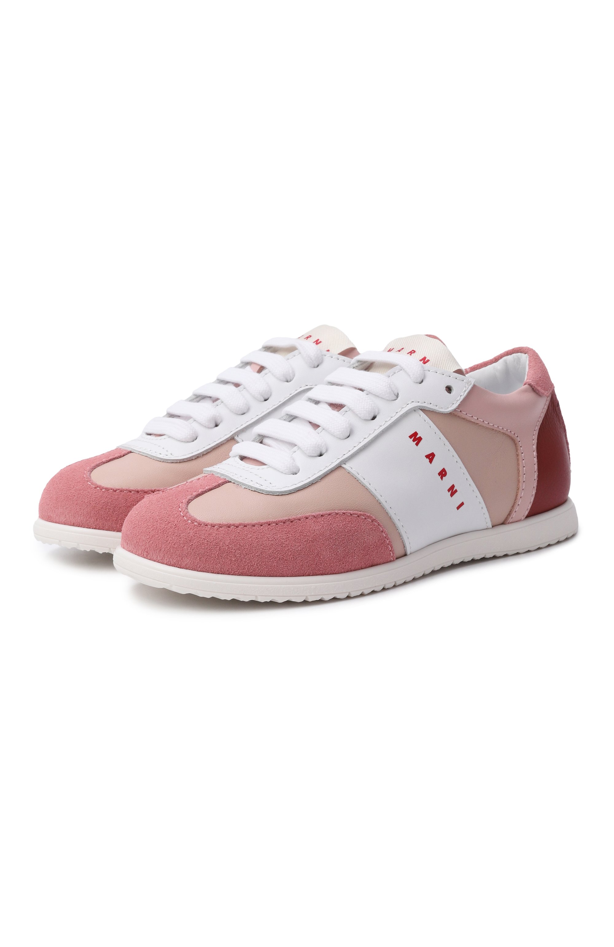 Кожаные кеды MARNI, арт. 82335/VAR3, фото 1