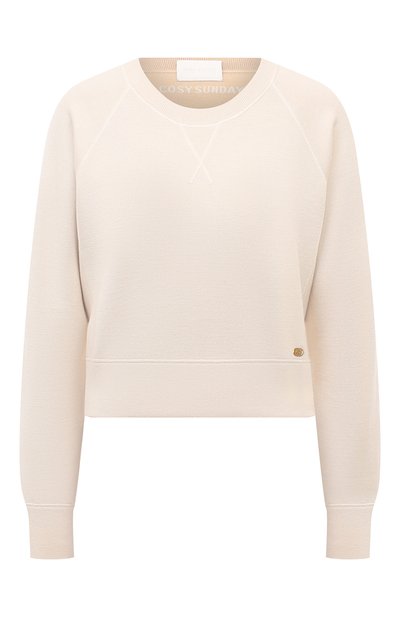 Женский свитшот из шерсти и шелка COSY SUNDAY, арт. S1AT009CG