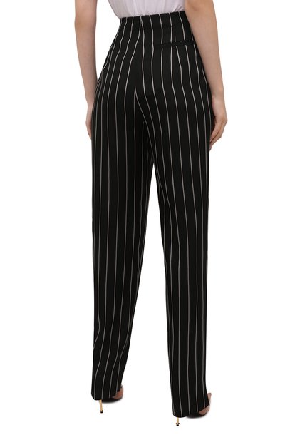 Брюки из вискозы и шелка GIORGIO ARMANI черного цвета по цене 126000 руб., арт. 1WHPP0IL/T02MK, фото 4 Брюки из вискозы и шелка GIORGIO ARMANI, арт. 1WHPP0IL/T02MK, фото 4