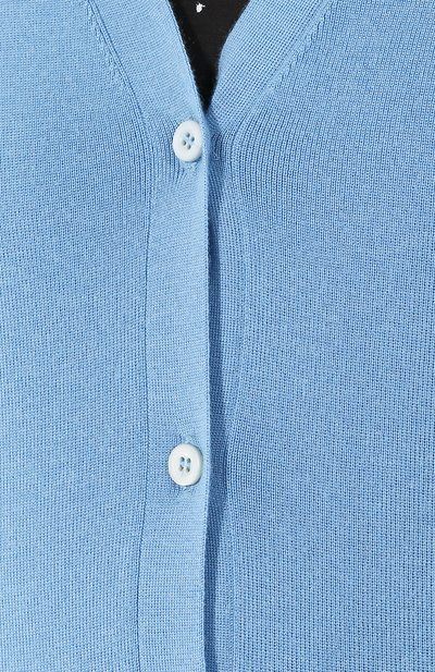 Однотонный кардиган на пуговицах PRADA, арт. 25437-40J-F0076, фото 5