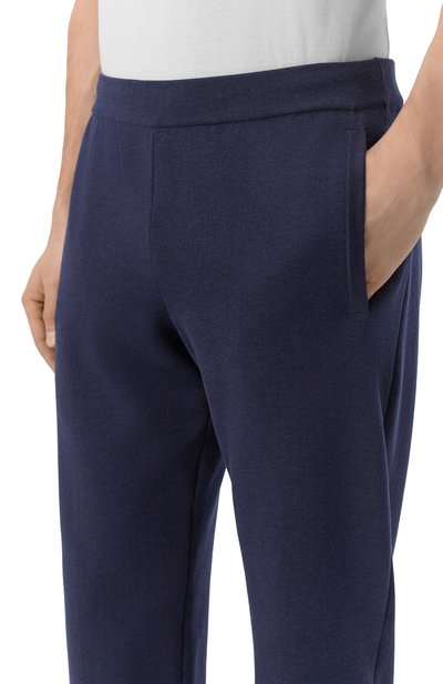 Джоггеры из шелка и хлопка MVST темно-синего цвета по цене 151000 руб., арт. M26.2PM.K106/Y202, фото 5 Джоггеры из шелка и хлопка MVST, арт. M26.2PM.K106/Y202, фото 5