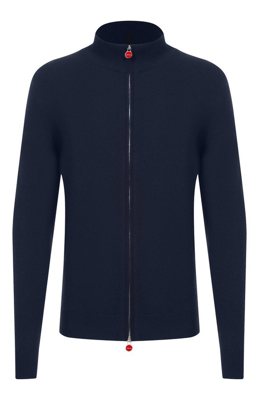 Кашемировый кардиган Kiton UMK1509K346 Синий UMK1509K346