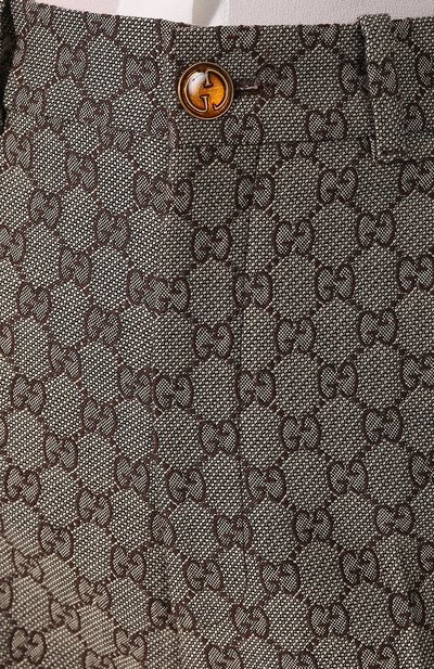 Брюки из смеси хлопка и шерсти GUCCI, арт. 519349/ZAAB2, фото 5
