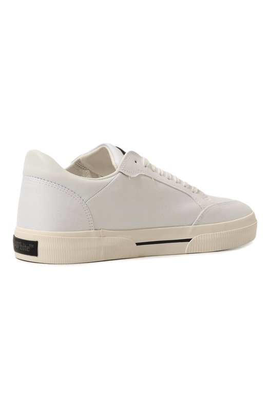 Текстильные кеды New Vulcanized Off-White 0MIA293C99FAB001 Белый  0MIA293C99FAB001 Фото 5