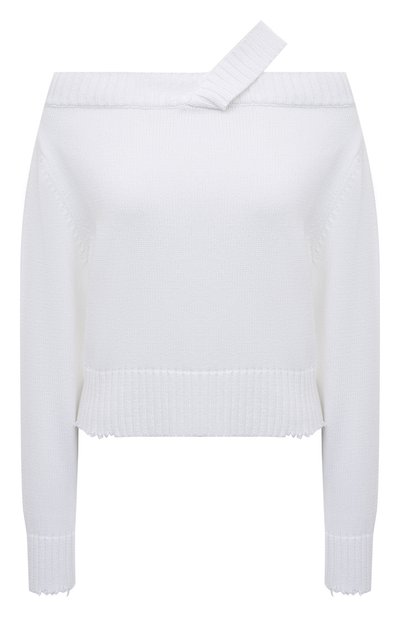 Хлопковый пуловер RTA, арт. WU969-7000WHIT, фото 1