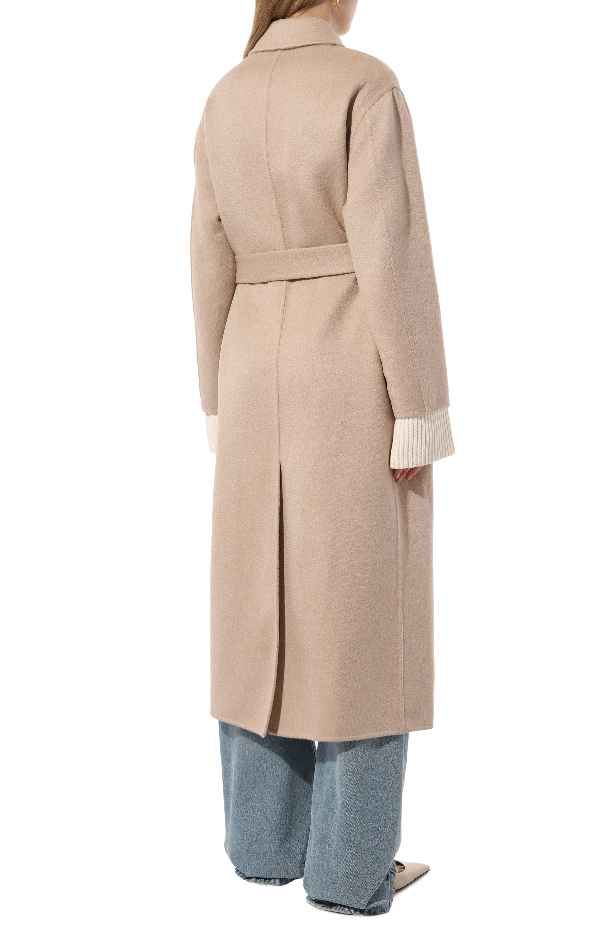 Кашемировое пальто BRUNELLO CUCINELLI бежевого цвета по цене 985500 руб., арт. MD5039613, фото 4 Кашемировое пальто BRUNELLO CUCINELLI, арт. MD5039613, фото 4