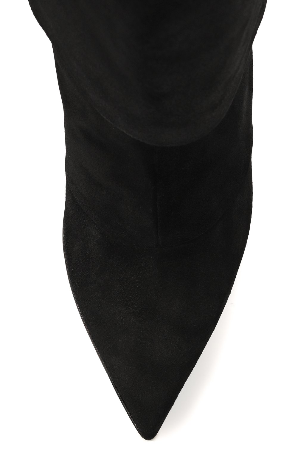 Замшевые ботфорты ariel BALMAIN, арт. BN1TA897LCTA, фото 6