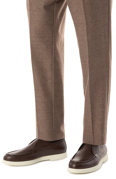 Кожаные лоферы W.GIBBS, арт. 1078010, фото 3