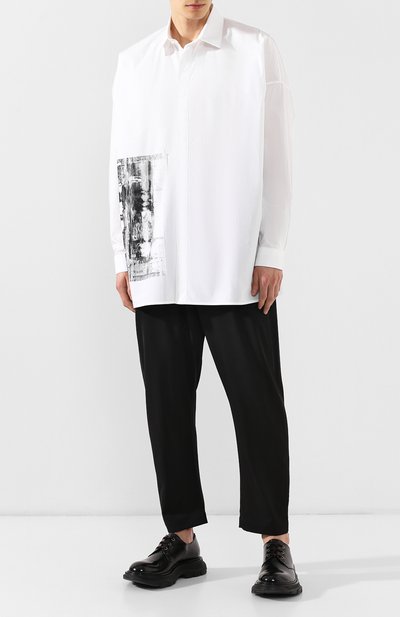 Хлопковая рубашка ISABEL BENENATO, арт. UW05PS19, фото 2