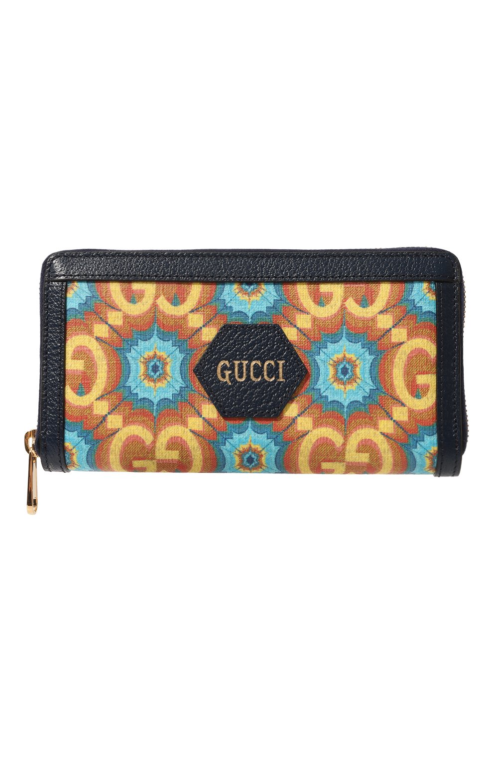 Кошелек GUCCI разноцветного цвета по цене 89280 руб., арт. 676293 UL9AG, фото 1 Кошелек GUCCI, арт. 676293 UL9AG, фото 1