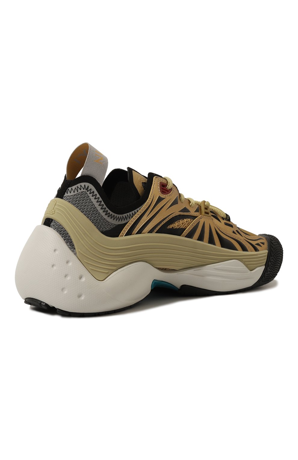 Комбинированные кроссовки flash-x LANVIN, арт. FM-SKIK00-MEFR-E22, фото 5