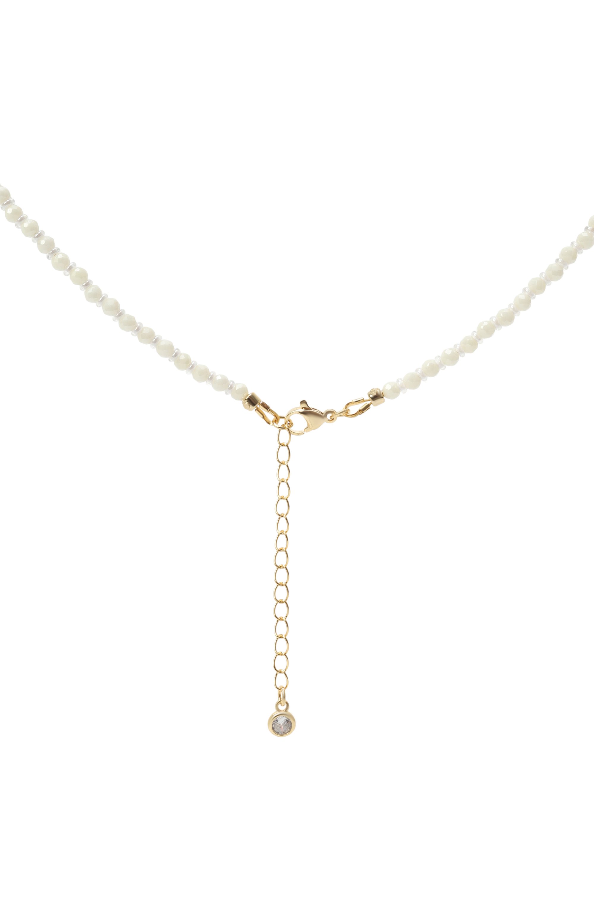 Колье PINK.OLIVKA молочного цвета по цене 11590 руб., арт. PO-70064, фото 3 Колье PINK.OLIVKA, арт. PO-70064, фото 3