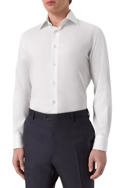 Хлопковая сорочка BRIONI, арт. RCA20L-OA04Q, фото 3