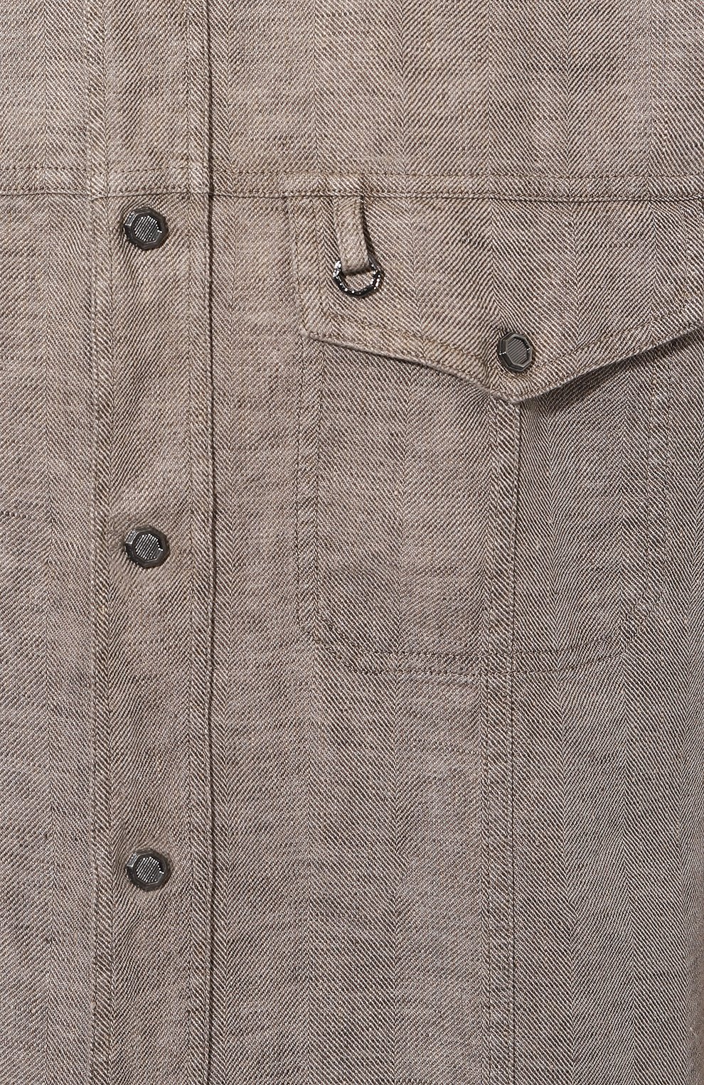 Льняная рубашка STEFANO RICCI, арт. MC007067/TX0001, фото 5