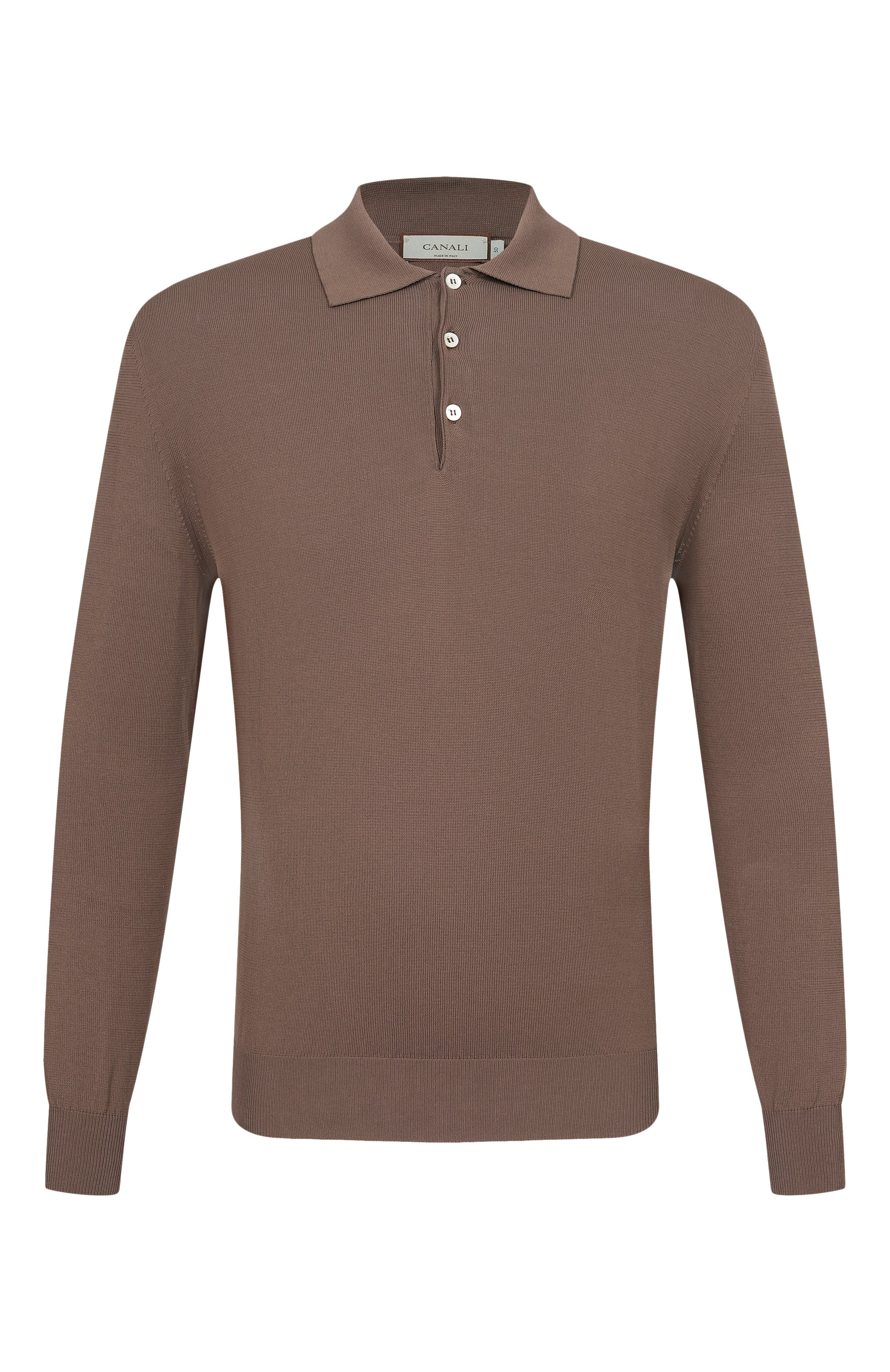 Хлопковое поло CANALI, арт. C0017/MK02459, фото 1