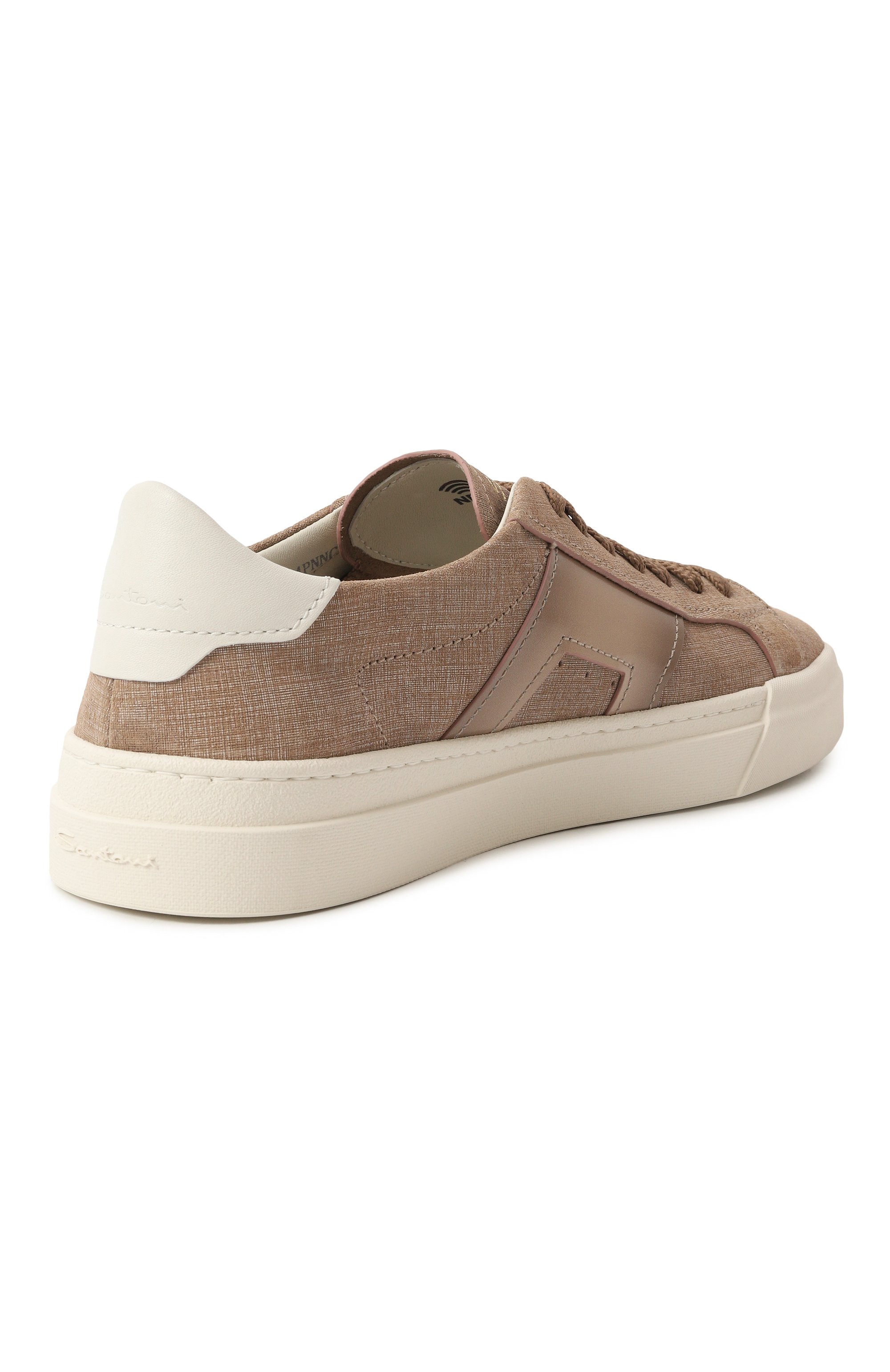 Замшевые кеды gloria SANTONI, арт. MBGG21964PNNCFCT, фото 5