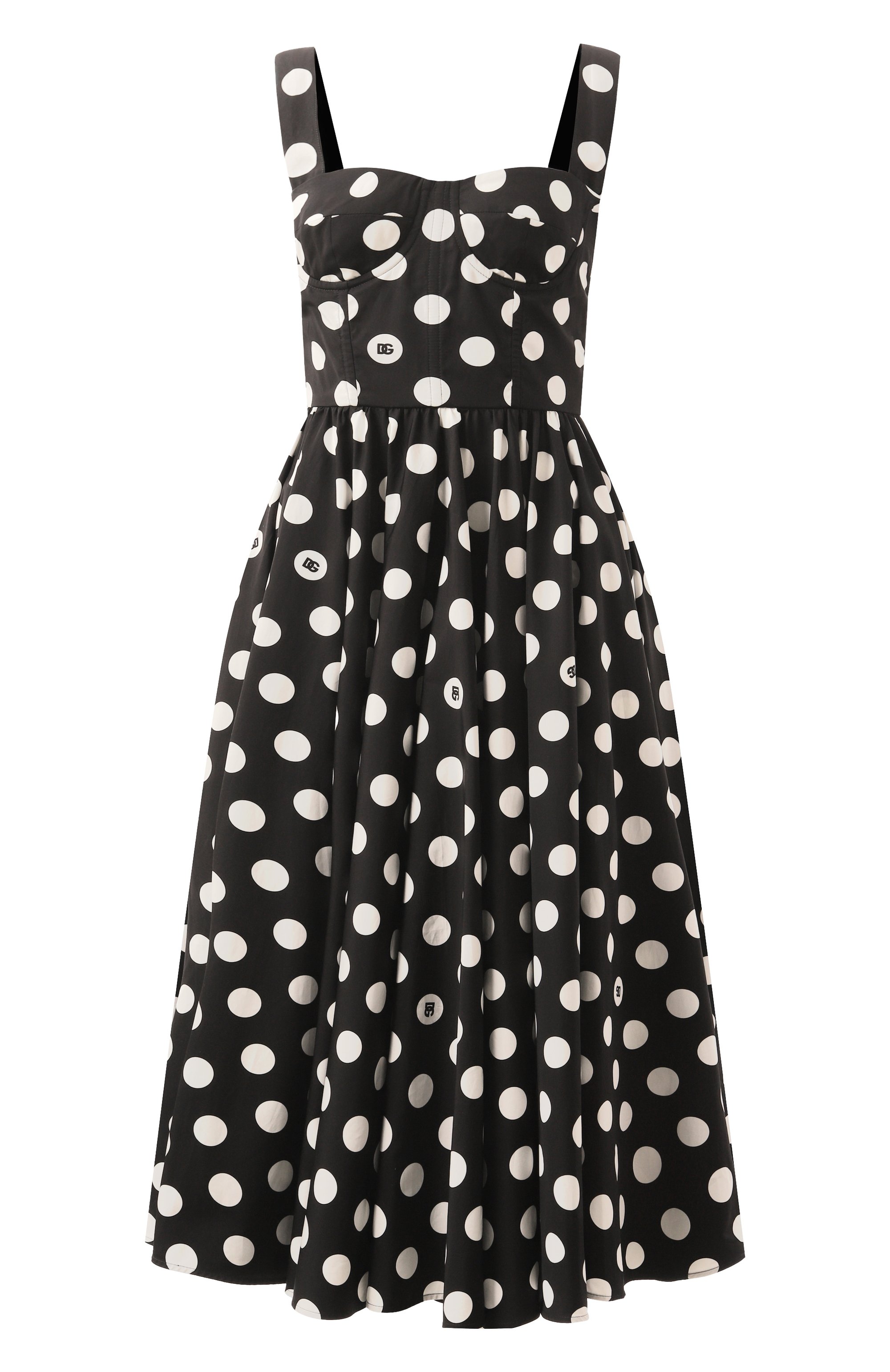 Хлопковое платье DOLCE & GABBANA, арт. F6JJDT/HS5R9, фото 1