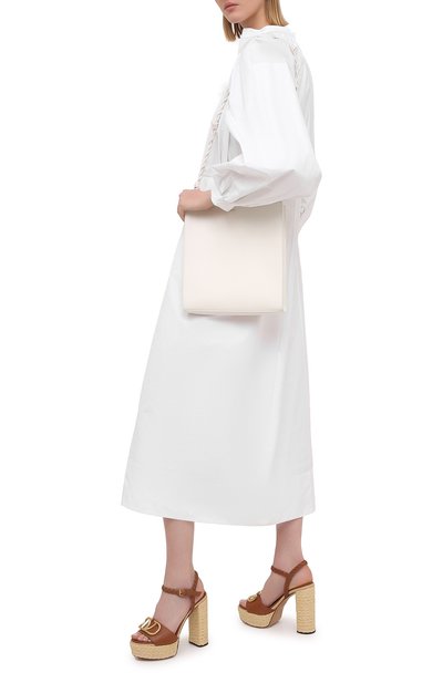 Кожаные босоножки vlogo signature VALENTINO, арт. VW2S0AX6/DWX, фото 2