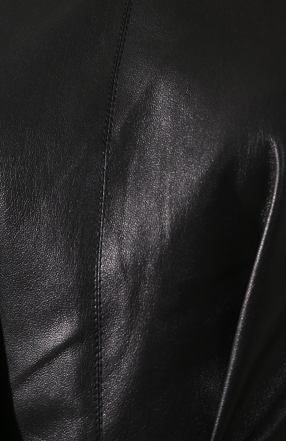 Топ с поясом NANUSHKA, арт. C0RSA_BLACK_VEGAN LEATHER, фото 5