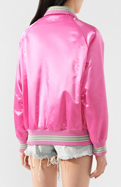Бомбер MM6 розового цвета по цене 62950 руб., арт. S52AM0136/S52534, фото 4 Бомбер MM6, арт. S52AM0136/S52534, фото 4