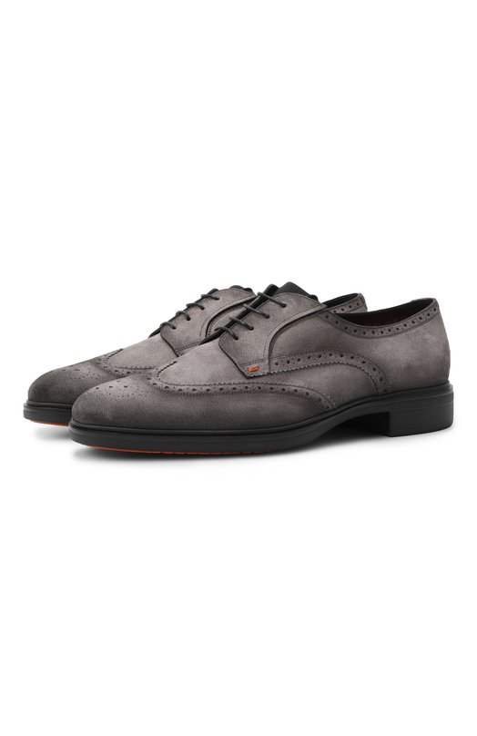 фото Замшевые дерби easy on santoni