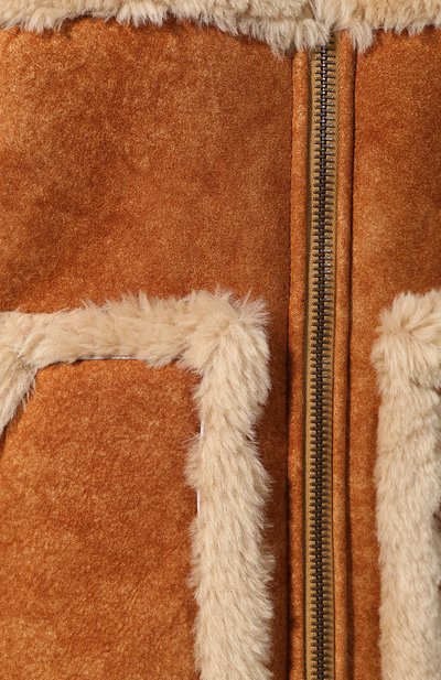 Дубленка DSQUARED2 белого цвета по цене 211500 руб., арт. S72AM0780/SY1425, фото 5 Дубленка DSQUARED2, арт. S72AM0780/SY1425, фото 5