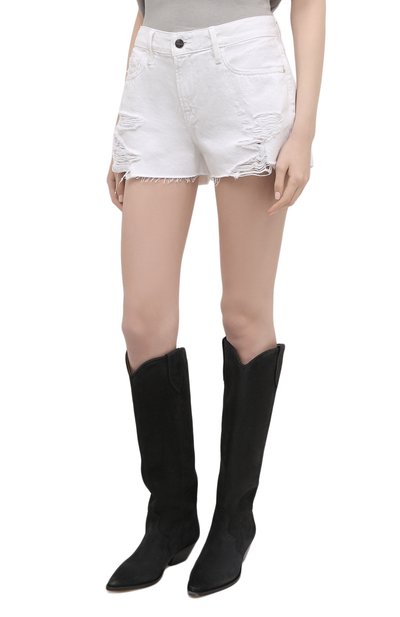 Джинсовые шорты FRAME DENIM, арт. LGGSHRA171, фото 3