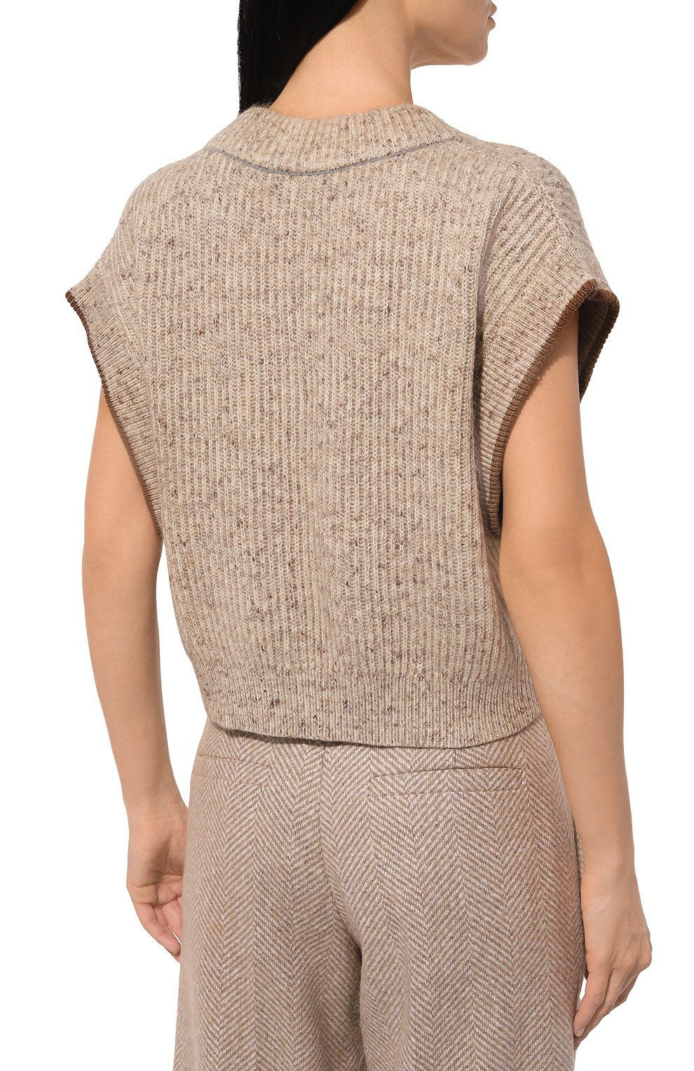 Шерстяной жилет BRUNELLO CUCINELLI, арт. M0L591112P, фото 4