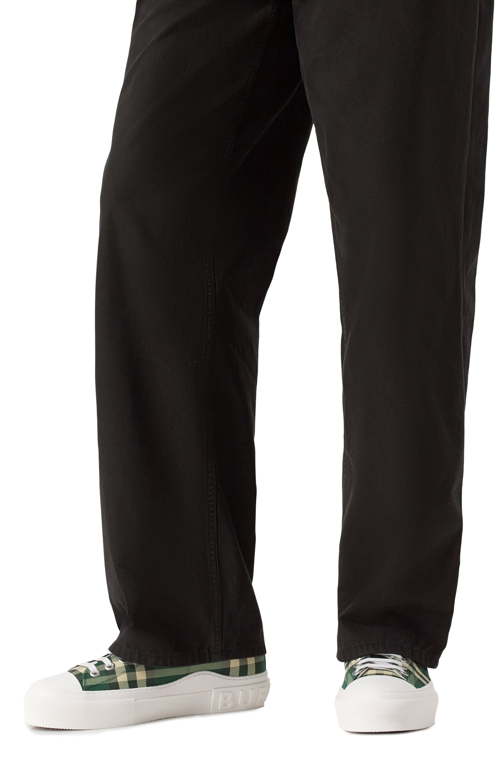 Текстильные кеды BURBERRY, арт. 8110534, фото 3