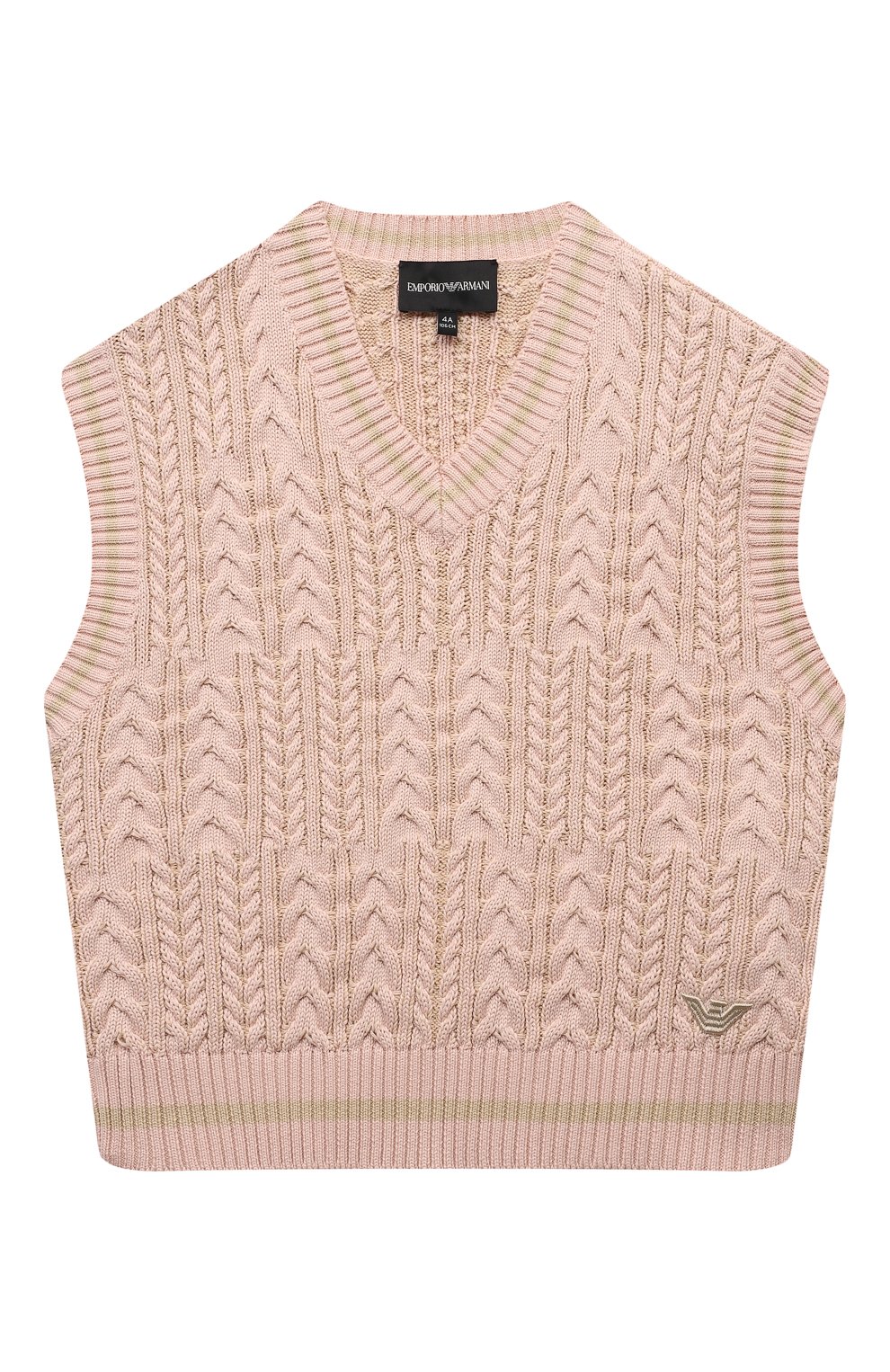 Хлопковый жилет EMPORIO ARMANI, арт. 6D4Q50/4M02Z, фото 1