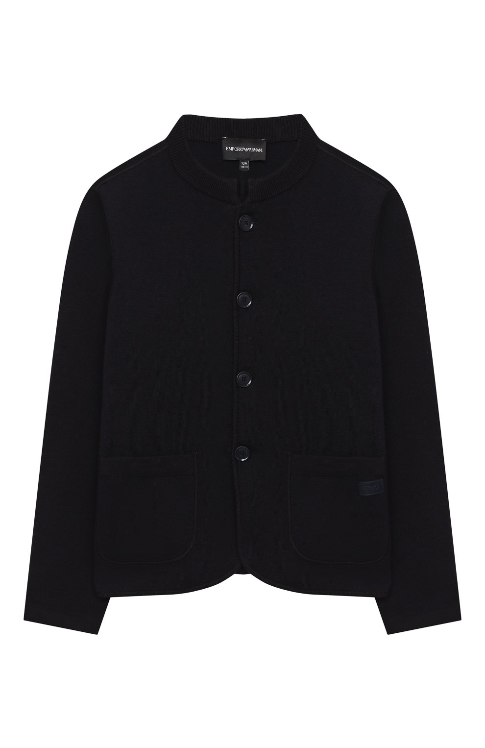 Пиджак EMPORIO ARMANI синего цвета по цене 31100 руб., арт. 6H4G50/4MFLZ, фото 1 Пиджак EMPORIO ARMANI, арт. 6H4G50/4MFLZ, фото 1