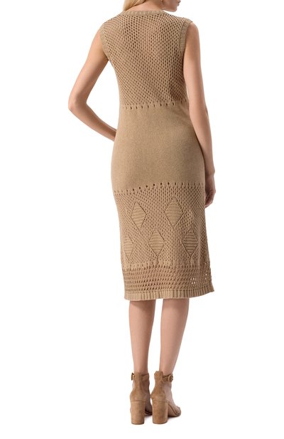 Платье из шелка и льна MVST, арт. 25E/X2P/0/AH04/7660, фото 4