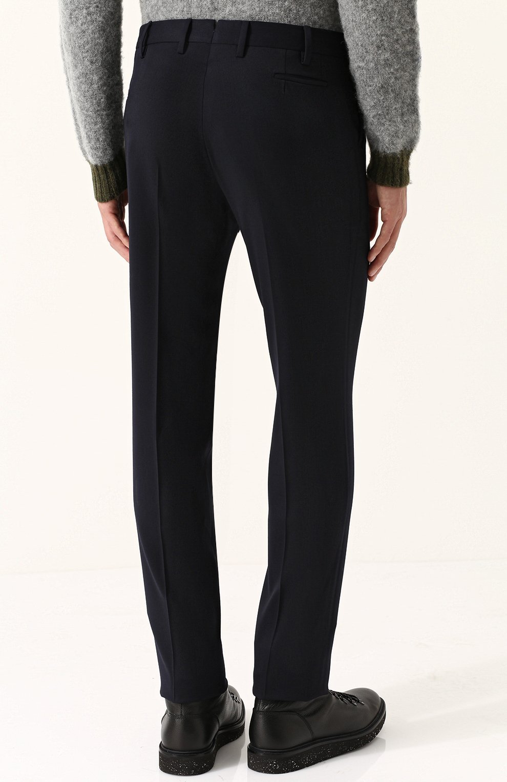 Шерстяные брюки прямого кроя PT01, арт. VSTVZ00WTR/P036, фото 4