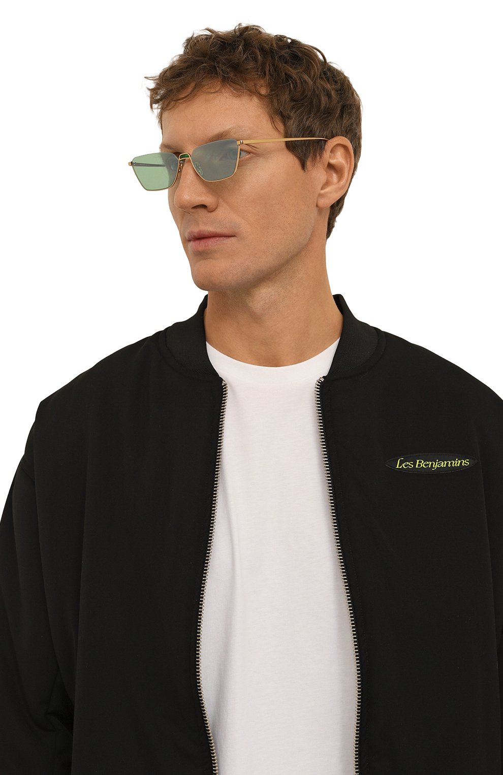 Солнцезащитные очки EYEPETIZER светло-зеленого цвета по цене 21650 руб., арт. KANDA 4-29F, фото 3 Солнцезащитные очки EYEPETIZER, арт. KANDA 4-29F, фото 3