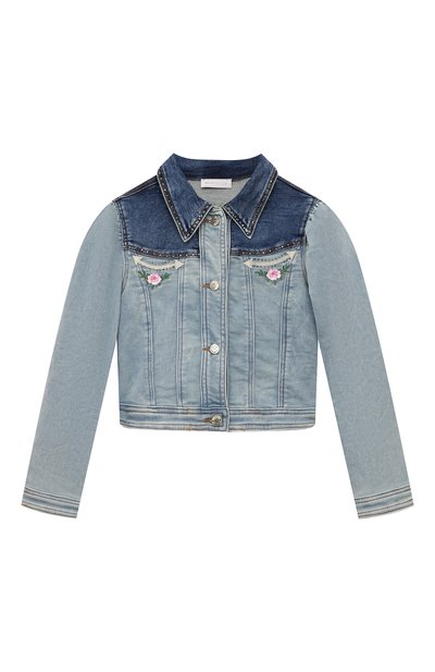 Джинсовая куртка MONNALISA, арт. 19C101