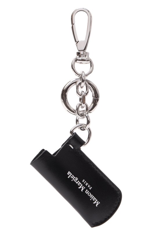 Кожаный брелок Maison Margiela SA1VL0055/P8831 Чёрный SA1VL0055/P8831