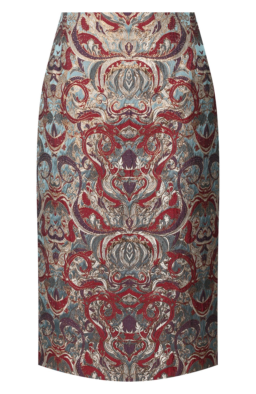 Юбка DRIES VAN NOTEN синего цвета по цене 47500 руб., арт. 201-10802-9367, фото 1 Юбка DRIES VAN NOTEN, арт. 201-10802-9367, фото 1