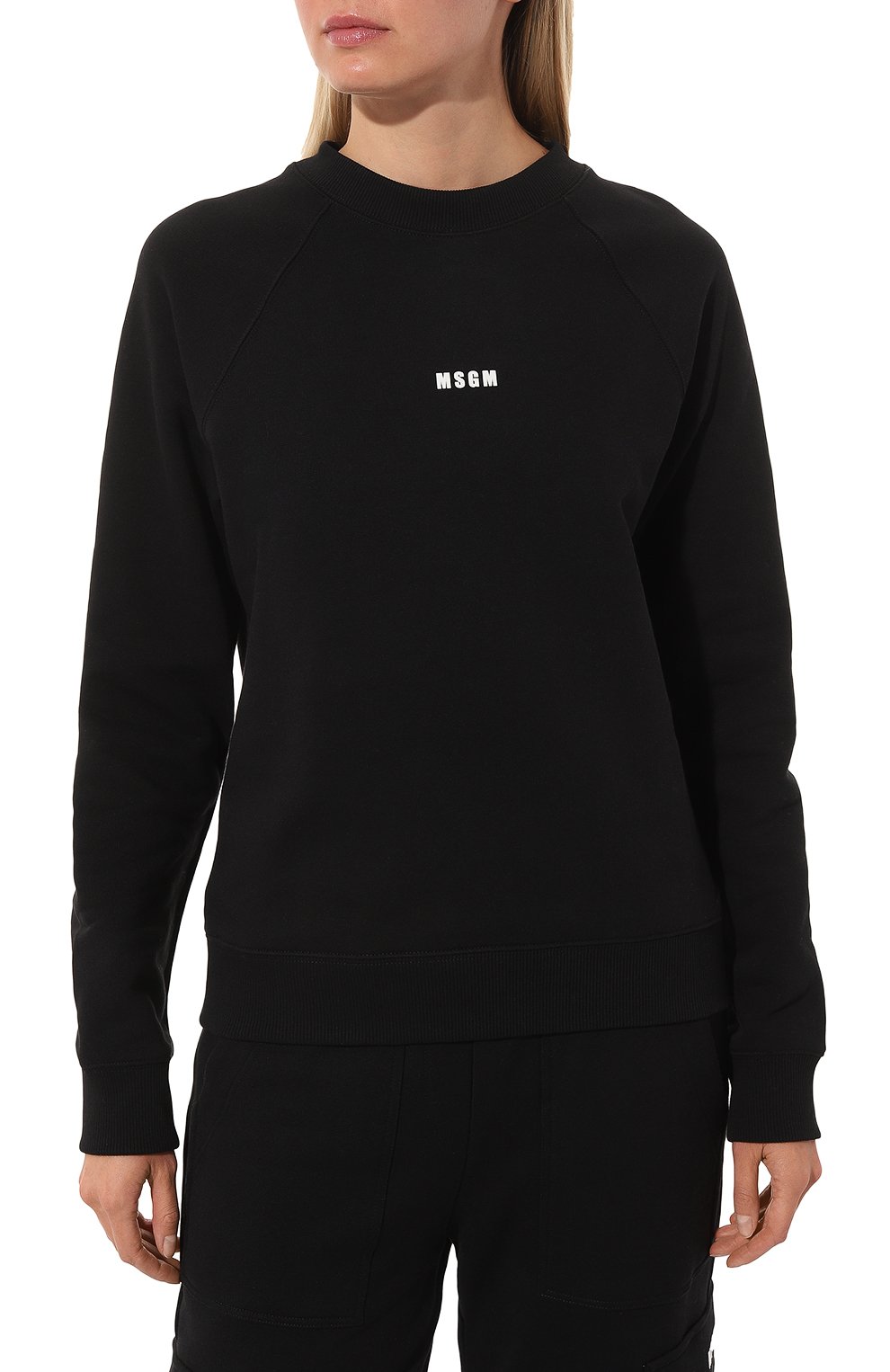 Хлопковый свитшот MSGM, арт. 2000MDM503 200000, фото 3