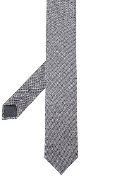 Галстук из смеси льна и шелка ZEGNA голубого цвета по цене 23700 руб., арт. Z7E22/1L8, фото 2 Галстук из смеси льна и шелка ZEGNA, арт. Z7E22/1L8, фото 2